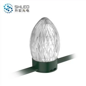 Luces de bombilla de Navidad LED de píxeles RGB programables