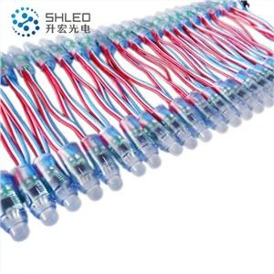 Módulo de píxeles LED a todo color de cadena LED RGB de 12 mm