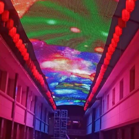 Transparent Led Mesh Screen